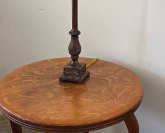 Squatty table.  Curves are always more attractive.