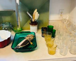 You knew there would be glasses.  Mission accomplished.