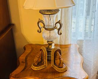 Same lamp after ship sank.