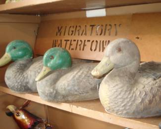 Vintage General Fibre St Louis Mo Ariduk Paper Decoys