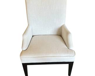 Very sharp neutral tone armchair