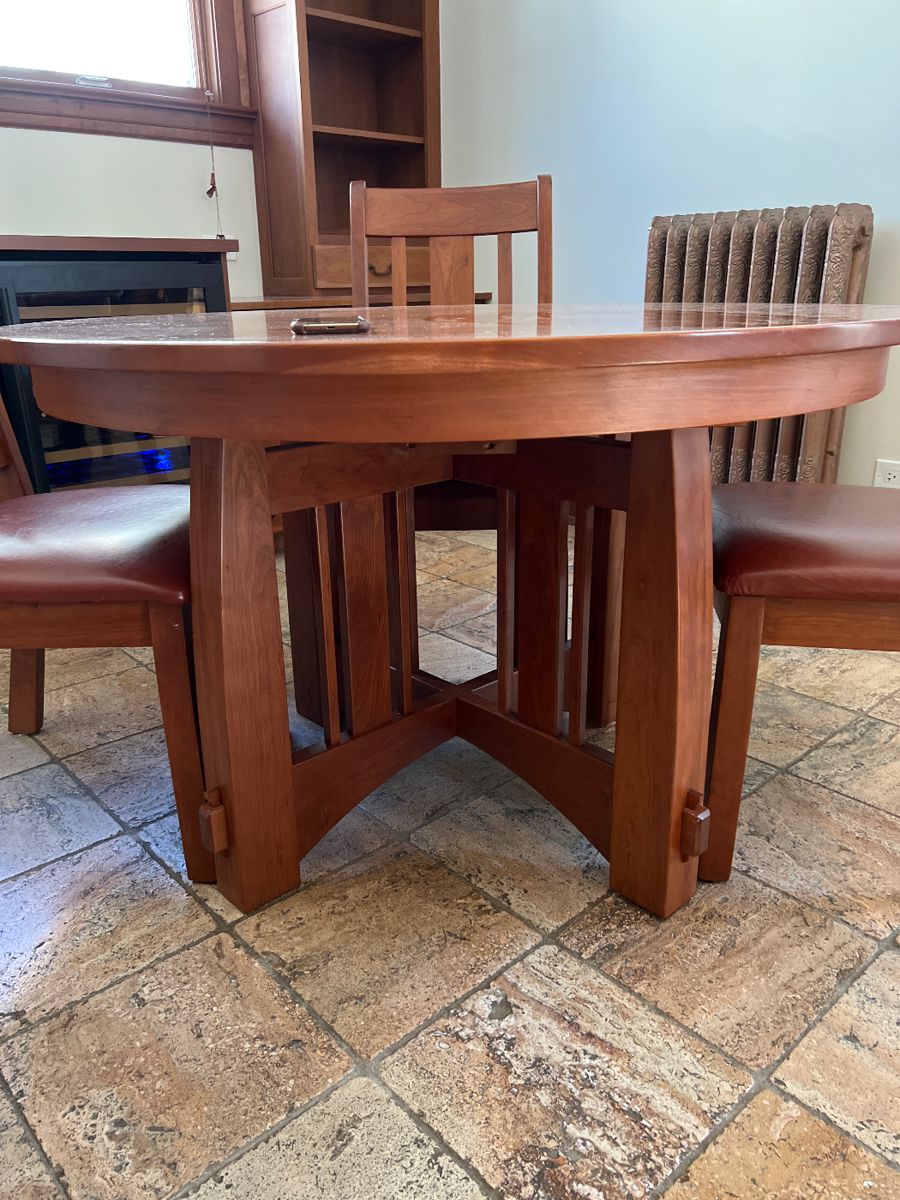 Amish Artesian Kitchen Table, $1,000