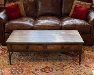 Living room table, $150