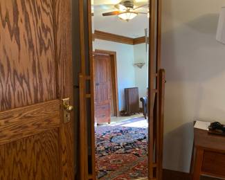 Mission Oak Mirror, $275