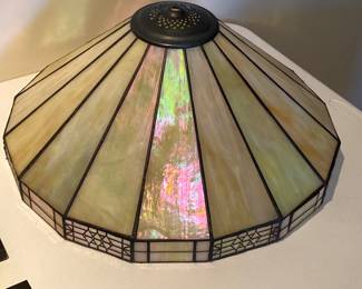 Craftsman Style Lamp Shade, $50