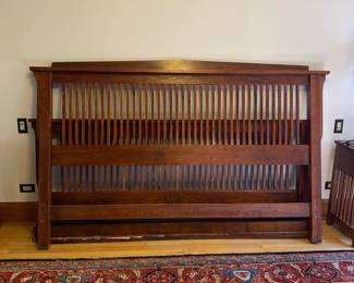 Craftsman Bed Frame, $475