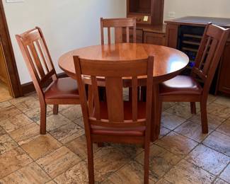 Amish Artesian Table and Chairs