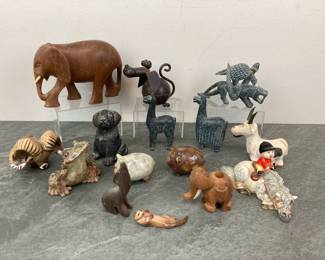 Lot 61 Miniature Animal Figurine Lot