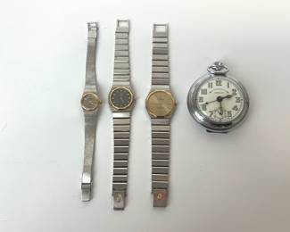 Lot 6 Vintage Watches MontreLuxe Concord Citizen