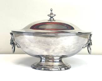 Lot 171 Reed and Barton Silver Plate Soup Tureen