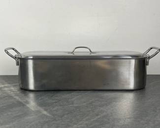 Lot 138 Inox Italy Stainless Steel Fish Poacher Steamer Pan