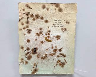 Lot 194 Fritz Huber At Dusk 1 MIxed Media Wall Hanging Art