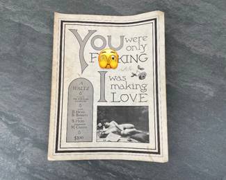 Lot 31 Vintage 1974 Durham NC The Red Clay Ramblers Sheet Music Local Band