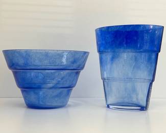 Lot 10 Kosta Boda Art Glass Signed Bowl Vase