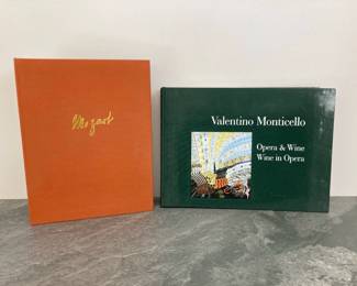 Lot 289 Mozart Thematic CatalogueProdigy of Nature Facsimile Book Set Valentine Monticello Opera Wine in Opera Coffee Table Book