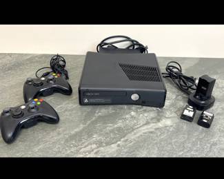 Lot 261 XBox 360S Console with Controllers