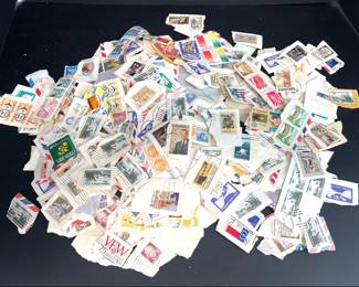 Lot 190 Used Postage Stamps Collection International Domestic