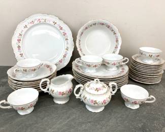 Lot 36 Bristol Spring Garden China Dishes