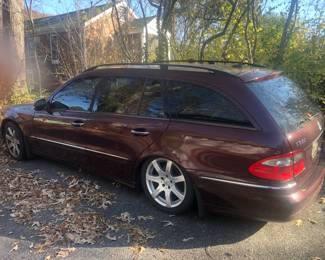 50% OFF does not apply. 2007 Mercedes E350 Wagon, burgundy with tan interior, stereo sound system, A/C, 3rd row seating.. Fully equipped. Recently spent over $10,000 in repairs and replacements. Sold on Salvage Title.