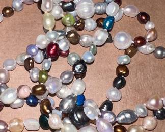 JTV Freshwater Pearl Necklace with matching brackets (6)