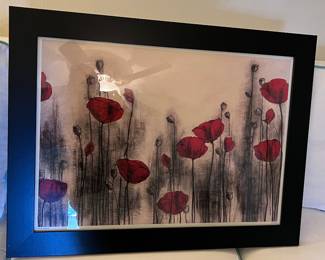 Abstract Floral Wall Art