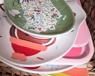 Holiday Cookie Plates