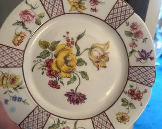 1x salad plate by Langenthal Suisse