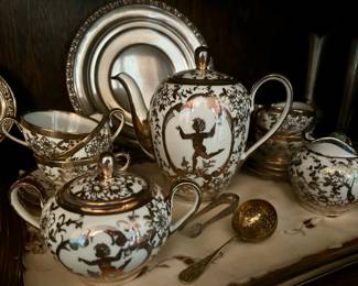 Kahla porcelain tea set