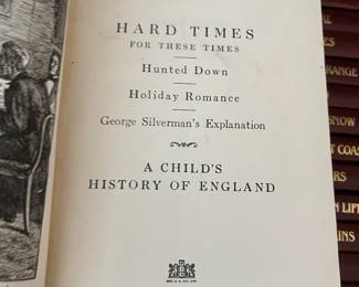 Charles Dickens A Child's history in England published between 1890-1910 $60