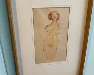 Rodin Lithograph $ 300