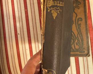 1867 edition Fables of Esop and others publisher Burnhum