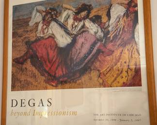 Degas Art Exhibition Original Poster $ 300