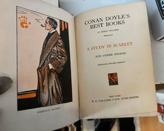 Conan Doyle's Sherlock Holmes set 2 vol 1st edition $60 for 2 vol