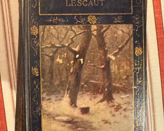 1895-1896 edition of Manon Leskot by Abbe Prevost as a part of Petit Trianon series