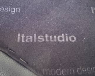 Cantoni ‘Thomas’ Adjustable Height Bar Stools upholstered in Ecopelle