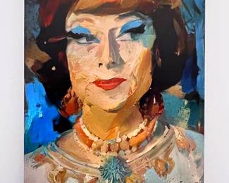 •Canvas Print Art- ’Endora’ by Richard Laeton Circa 2017.