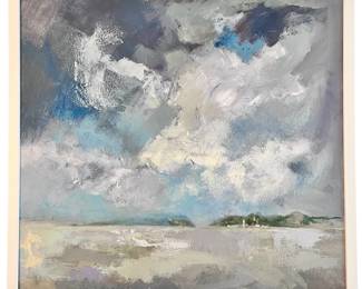 Diana Maxwell Armfield, old on Canvas of Welsh Coast, British