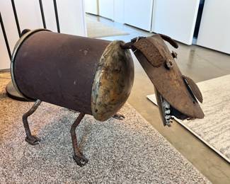 Texas Artist featured at the Waxahachie, TX Webb Gallery- ‘Red Dog’..