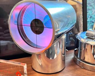 RARE Mid Century Retro Aurora Clock by Rudolph de Harak for Kirsch/Hamilton- runs GREAT!