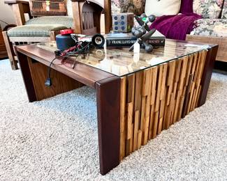 Vintage Mid Century Percival Brazilian Rosewood Coffee Table..