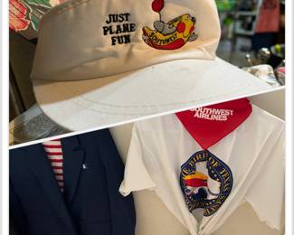 Vintage Southwest Airlines Clothing and  Memorabilia 