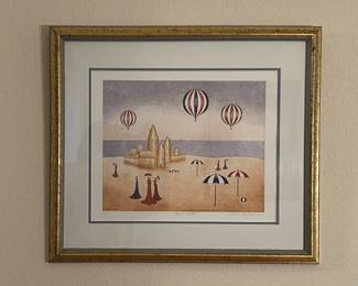 Signed Numbered Print by Wilma  Langhamer
