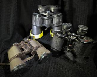 We have a variety of binoculars.