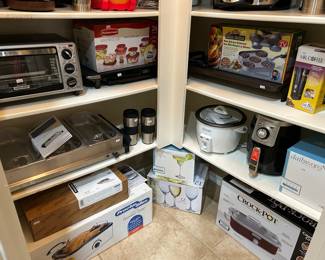 Kitchen Appliances from Ninja, KitchenAid, Mr Coffee, Keurig, Aroma, Crock-Pot, Bella Cucina, Proctor Silex, Chefman, Black + Decker