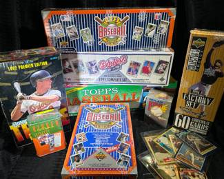 Baseball Cards from Topps, Upper Deck,  Score, Donrus and more 