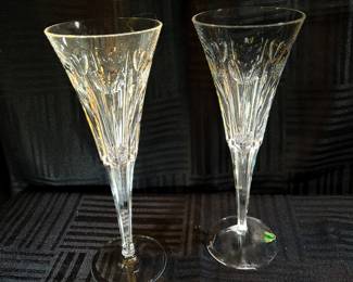Waterford Crystal Millennium Collection Toasting Flutes