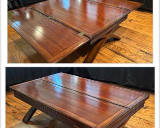 Wooden Expandable Coffee Table 