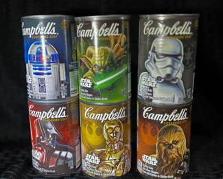 Campbell’s Soup Star Wars Commemorative Soup Cans
