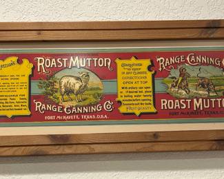Antique Can and Tin Advertising Replica Wall Art