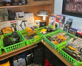 Camera Accessories- Filters, Flashes, Lens, Vintage Film, Light Meters etc.